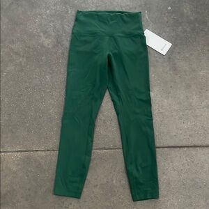Lululemon Athletica Green High-Waist Leggings